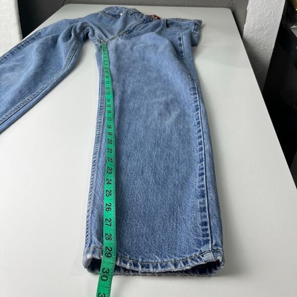 VTG Levis 90s Silver Tab Loose Fit Jeans USA Women’s 9/10 Med 29x29.5 Distressed - Picture 16 of 16